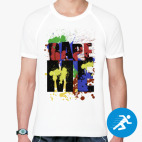 Мужская спортивная футболка