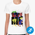 Женская спортивная футболка