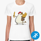 Женская спортивная футболка