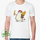 Мужская футболка органик