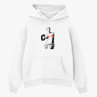 Толстовка худи оверсайз