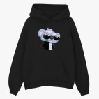 Толстовка худи оверсайз