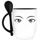 Кружка с ложкой