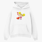 Толстовка худи оверсайз