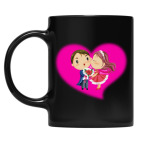 Кружка цветная UV-DTF