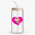 Банка с бамбуковой крышкой