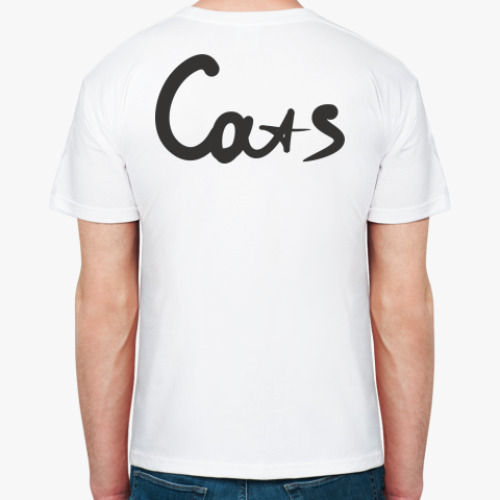 Футболка с принтом 'Коты'