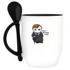 Кружка с ложкой