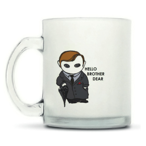 Кружка матовая с принтом Mycroft Holmes