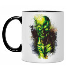 Кружка двухцветная