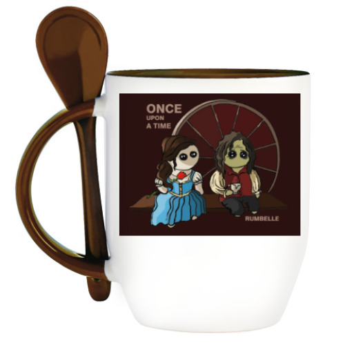 Кружка с ложкой Once Upon A Time