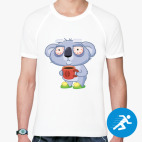 Мужская спортивная футболка