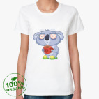 Женская футболка органик