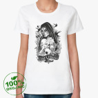 Женская футболка органик