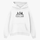 Толстовка худи оверсайз