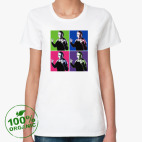 Женская футболка органик