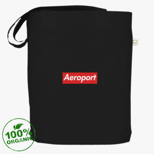 Сумка шоппер с принтом Район Аэропорт