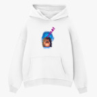 Толстовка худи оверсайз