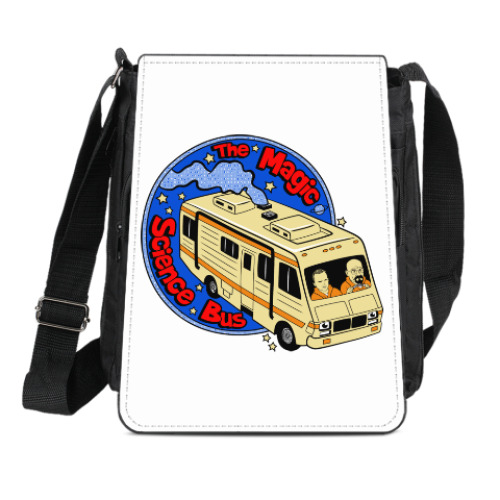 Сумка-планшет с принтом Волшебный автобус