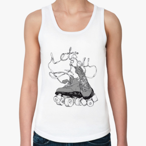 Женская майка с принтом Let's Roll!