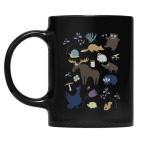 Кружка цветная UV-DTF