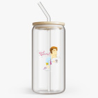 Банка с бамбуковой крышкой