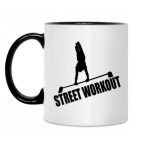 Кружка двухцветная