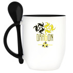 Кружка с ложкой