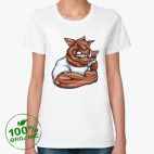 Женская футболка органик