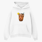 Толстовка худи оверсайз