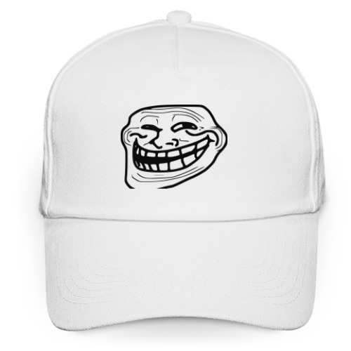 Кепка бейсболка Trollface