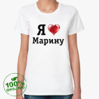 Женская футболка органик