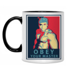 Кружка двухцветная