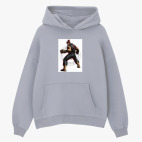 Толстовка худи оверсайз