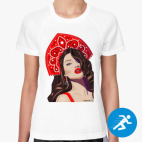 Женская спортивная футболка