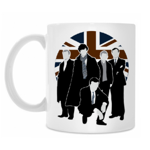 Кружка с принтом Шерлок(Sherlock)