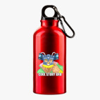 Металлическая бутылка 400 мл UV-DTF