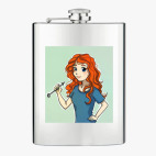 Фляжка стальная