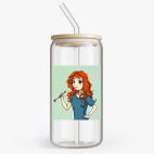 Банка с бамбуковой крышкой