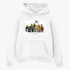 Толстовка худи оверсайз