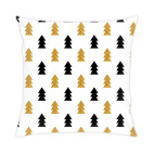 Подушка 35x35 см Новогодние елки