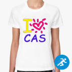 Женская спортивная футболка