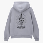 Толстовка худи оверсайз