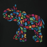 Слон - мозаика