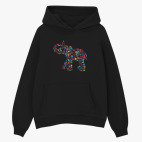 Толстовка худи оверсайз