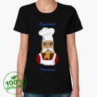 Женская футболка органик