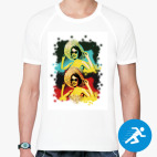 Мужская спортивная футболка