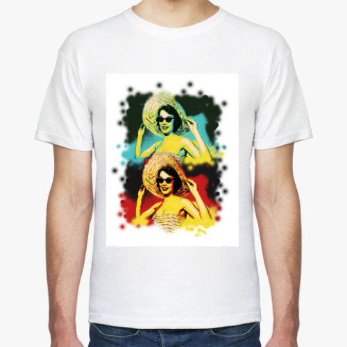 Футболка с принтом Girls