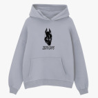 Толстовка худи оверсайз