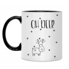 Кружка двухцветная